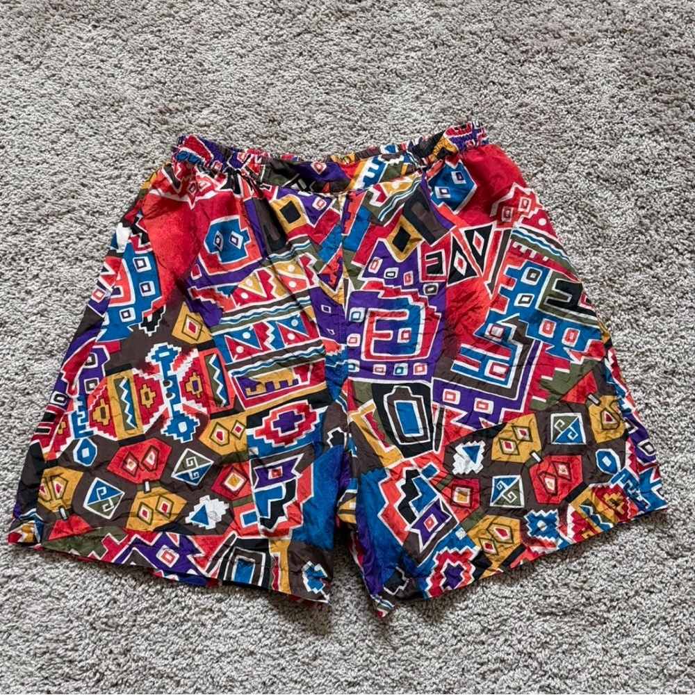 Rare Vintage 90s 100% Silk Shorts